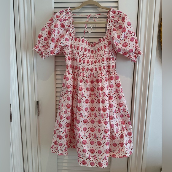 Hill House Dresses & Skirts - Hill House Red and White Nap Dress